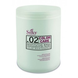 Silky Color Care színvédő revitalizáló pakolás festett hajra, 1 l