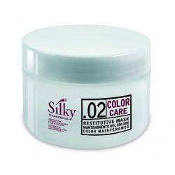 Silky Color Care színvédő, újraépítő pakolás festett hajra, 250 ml