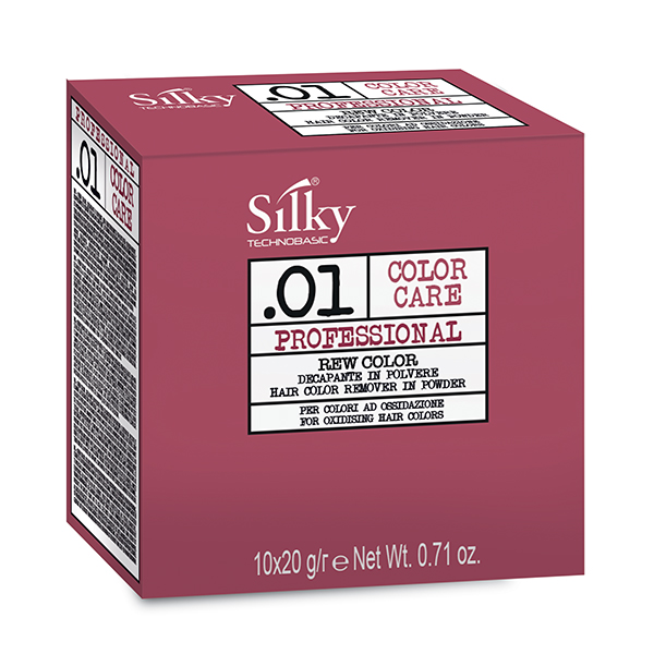 Silky Rew Color hajradír, 10x20 g