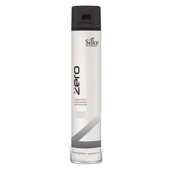 Silky Zero Mega Hold extra erős hajlakk, 500 ml